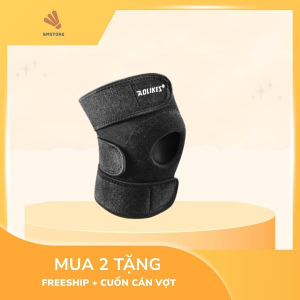 Băng Đầu Gối Li-Ning Cầu Lông Co Giãn, Thoáng Khí Tốt BMC01 (2)