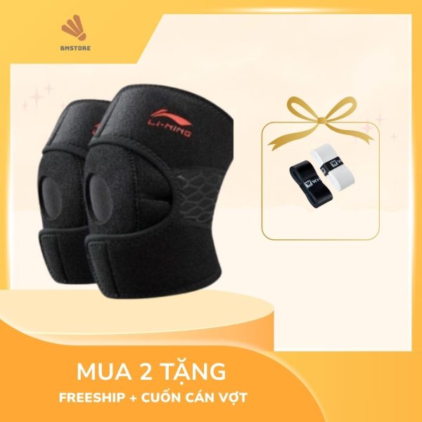 Băng Đầu Gối Li-Ning Cầu Lông Co Giãn, Thoáng Khí Tốt BMC01 (7)