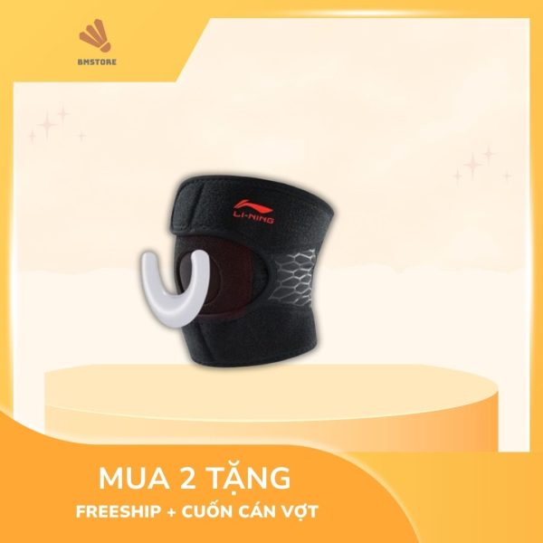 Băng Đầu Gối Li-Ning Cầu Lông Co Giãn, Thoáng Khí Tốt BMC01 (8)