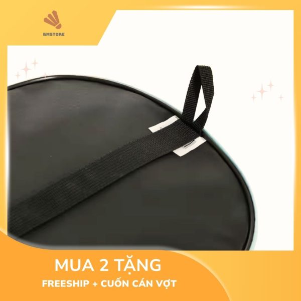 Túi đựng vợt cầu lông 190 ECO đen viền xanh thời trang (2)