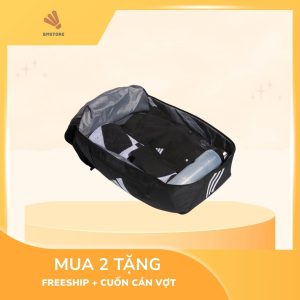 Túi đựng vợt cầu lông adidas chính hãng, rộng rãi, cao cấp (4)