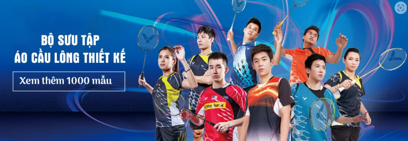 áo cầu lông in tên theo yêu cầu