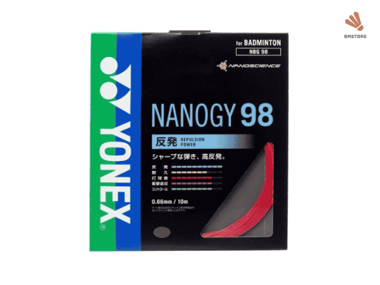 Top Những Dây Căng Vợt Cầu Lông Tốt Nhất Hiện Nay – Bí Quyết Tăng Hiệu Suất Thi Đấu 6 Dây căng vợt cầu lông tốt nhất Yonex Nanogy 98