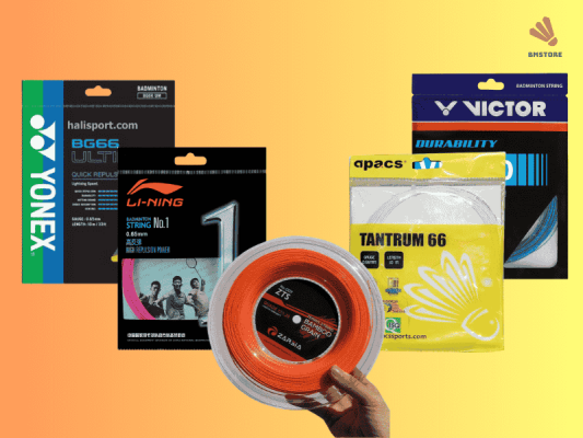 Top 5 loại dây cước cầu lông giá rẻ dưới 100k tại BM Store