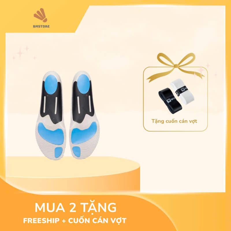 Lót thay đế giày cầu lông tiện lợi